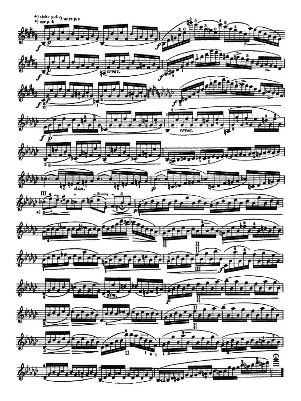 让·德尔菲·阿拉尔-12首小提琴隨想练习曲之13