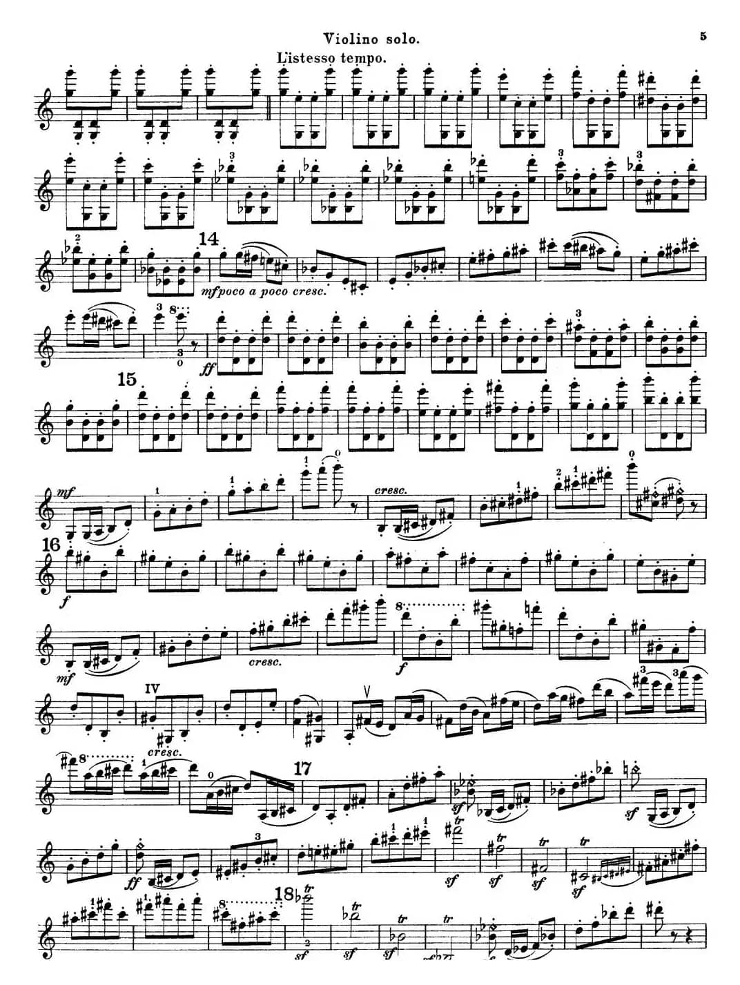 第3号小提琴协奏曲 Op.99（violin concerto no.3）