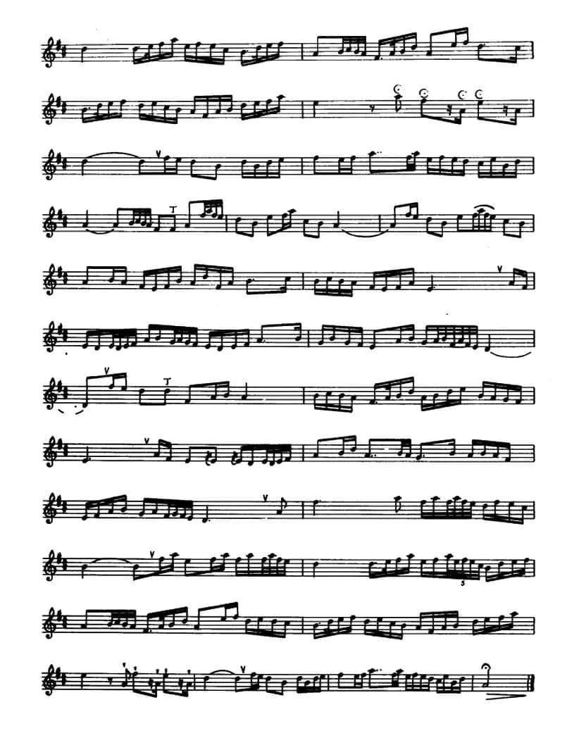 平湖秋月（箫）（张维良整理、五线谱）