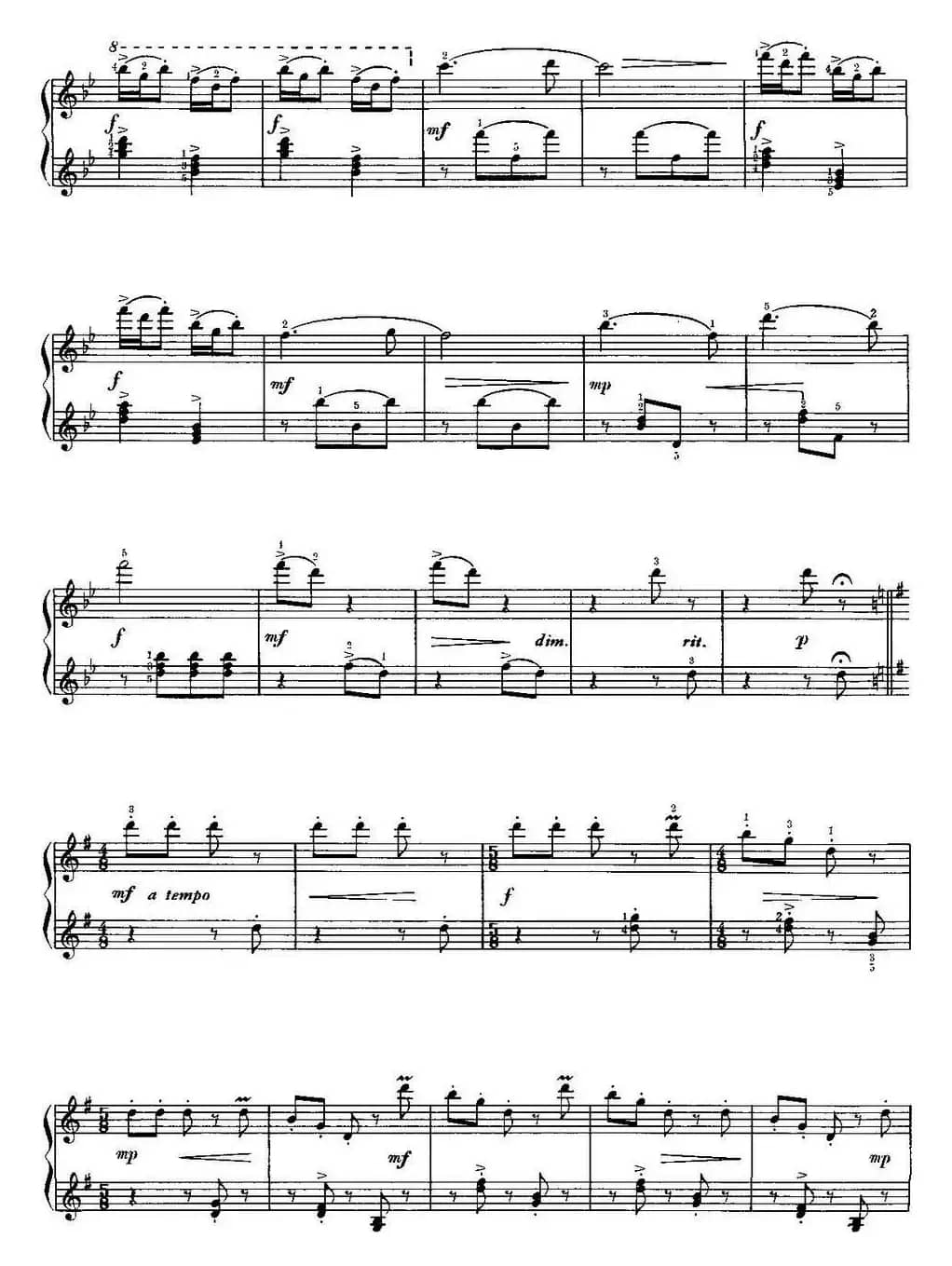 中国钢琴名曲30首：儿童组曲——快乐的节日