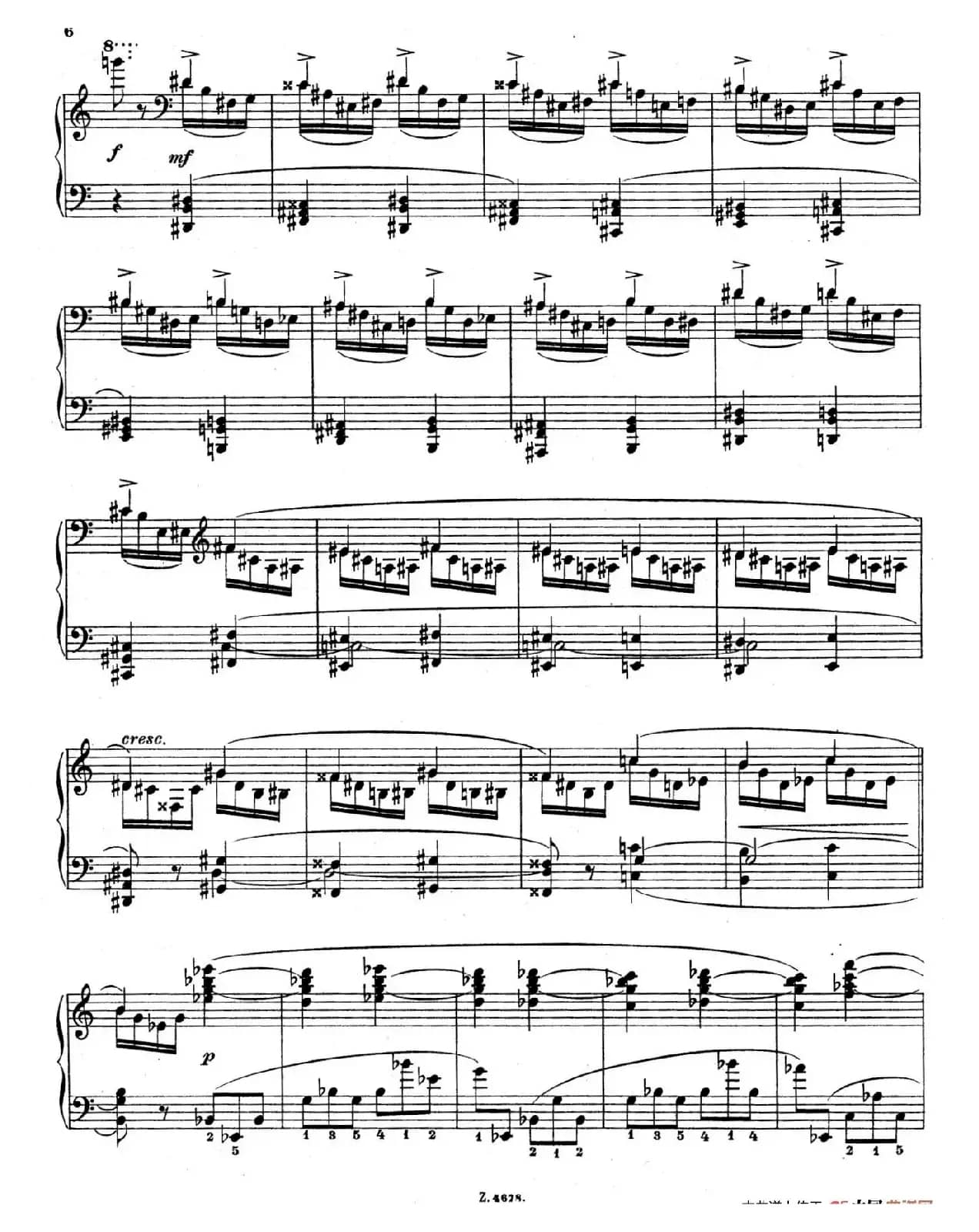 Charakterskizzen Op.40(个性素描 4. 万花筒 Kaleidoskop)