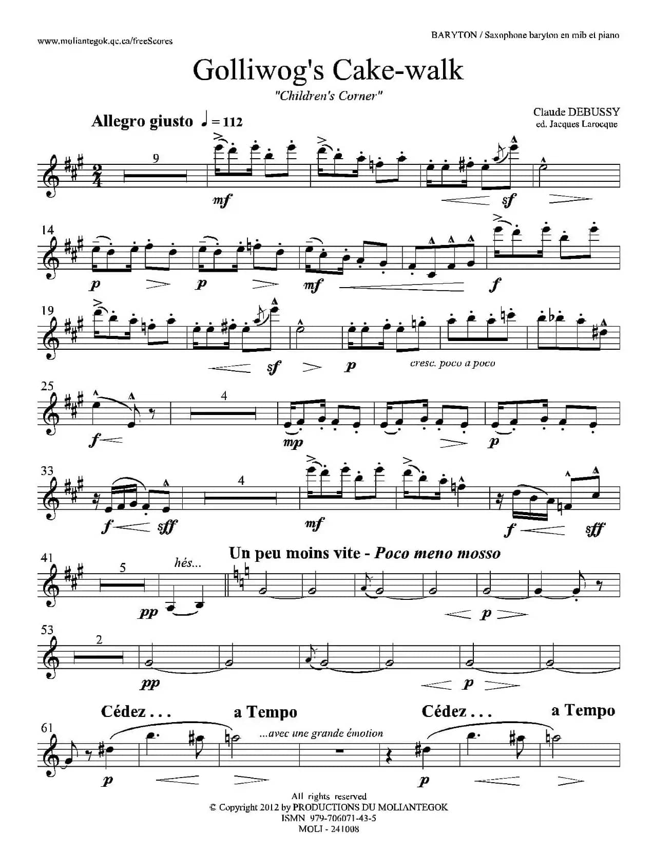 木偶步态舞（上低音萨克斯）