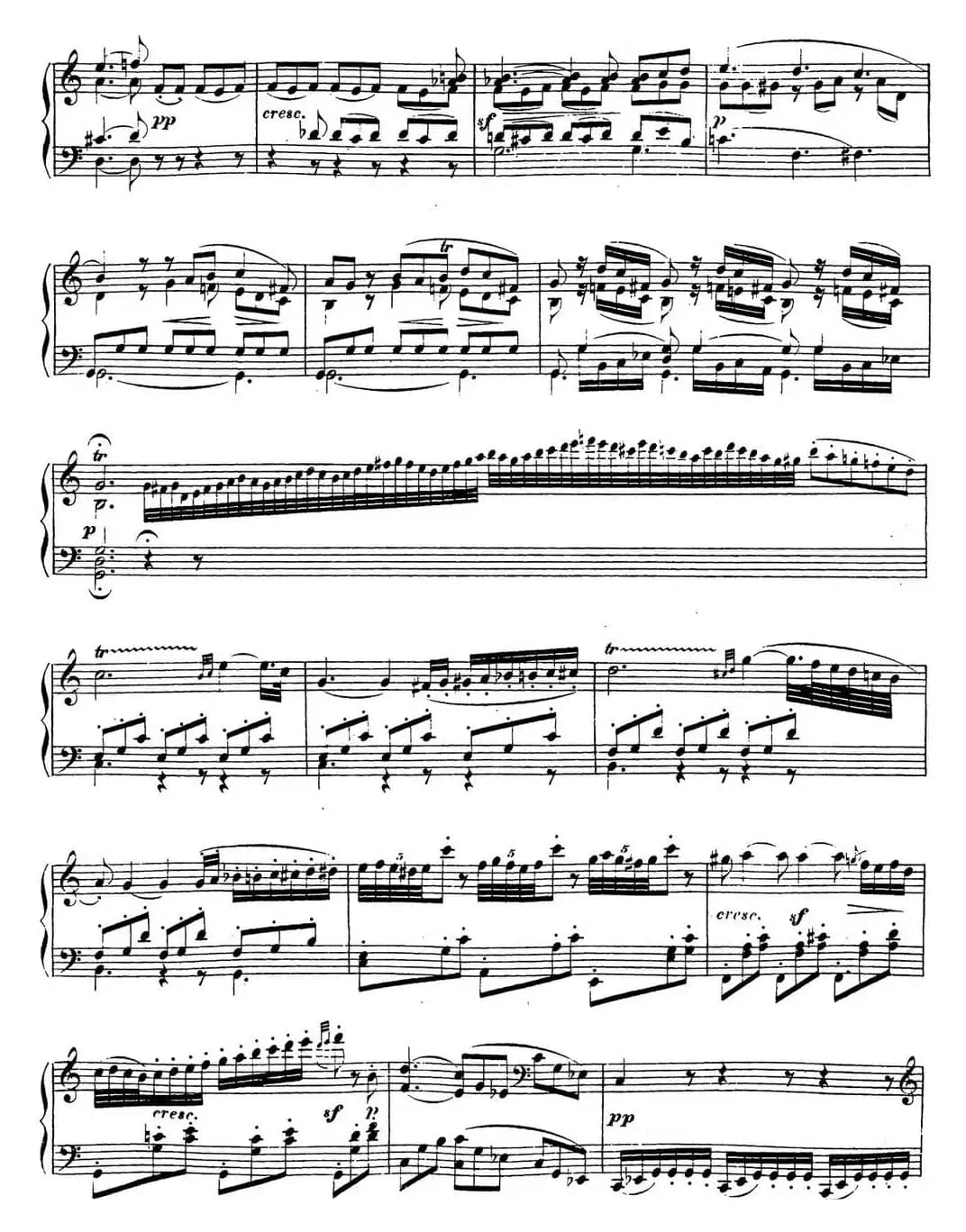 贝多芬钢琴奏鸣曲16 G大调 Op.31 No.1 G major