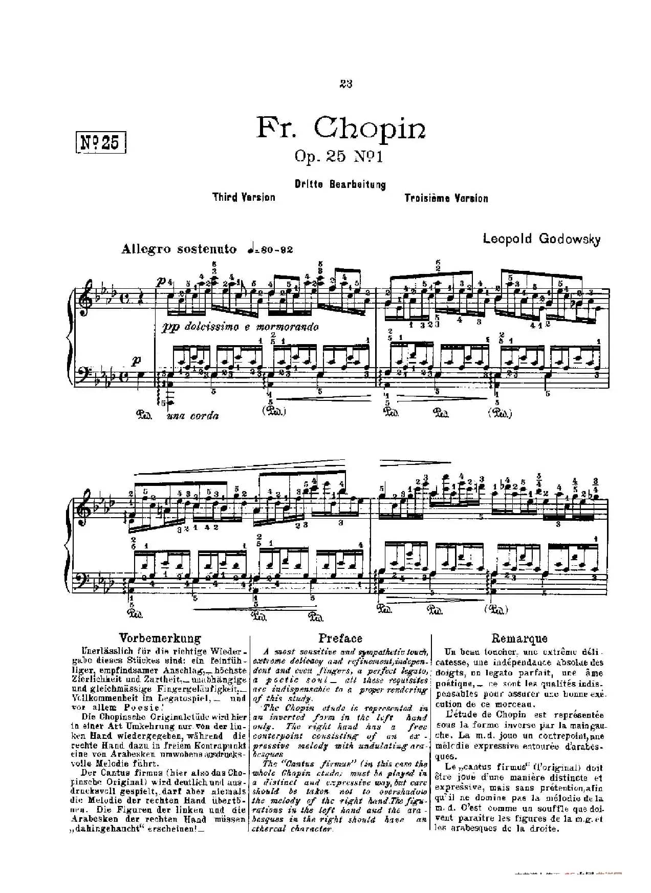 53首以肖邦练习曲为素材而作的练习曲（No.25）