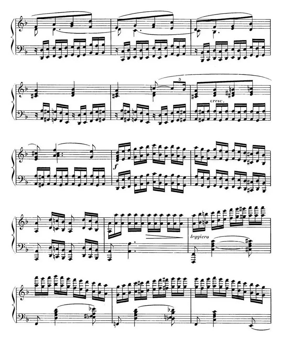 15 Etudes de Virtuosité Op.72 No.9（十五首钢琴练习曲之九）