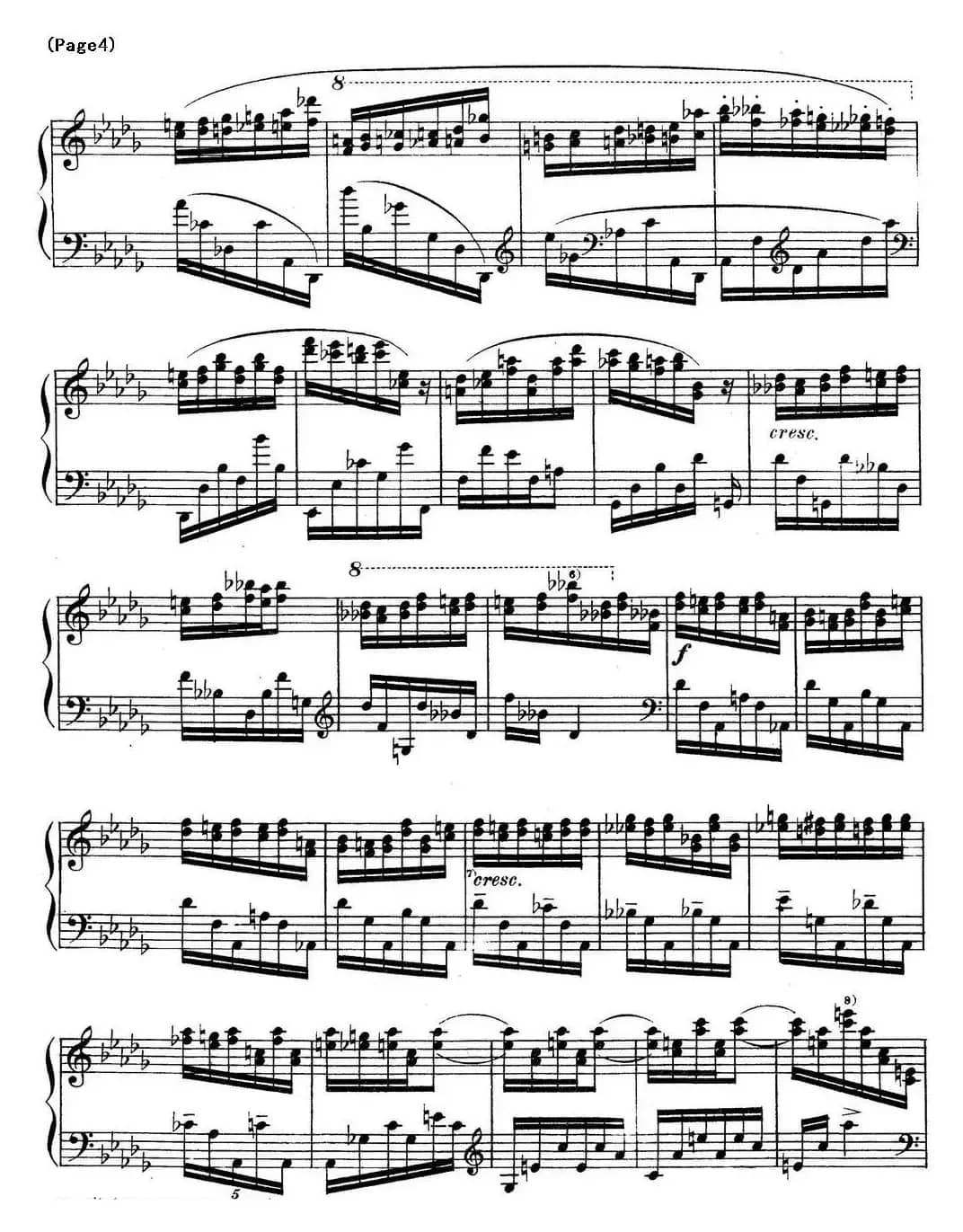 斯克里亚宾12首钢琴练习曲 Op8（No.10 Alexander Scriabin Etudes）