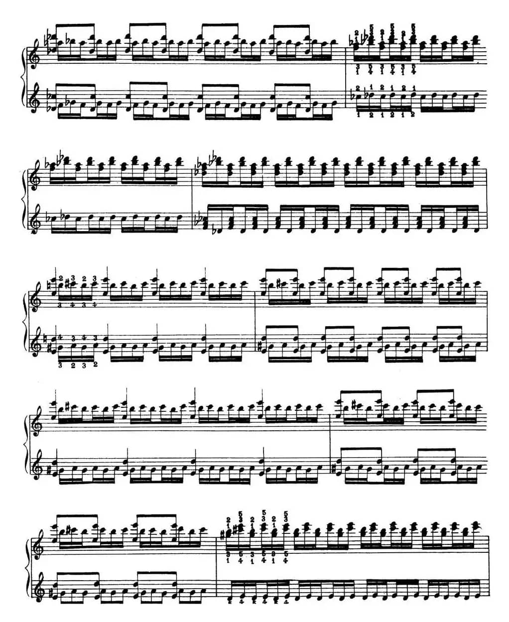 Technical Exercises S.146（李斯特钢琴技巧练习 BOOK Ⅷ）