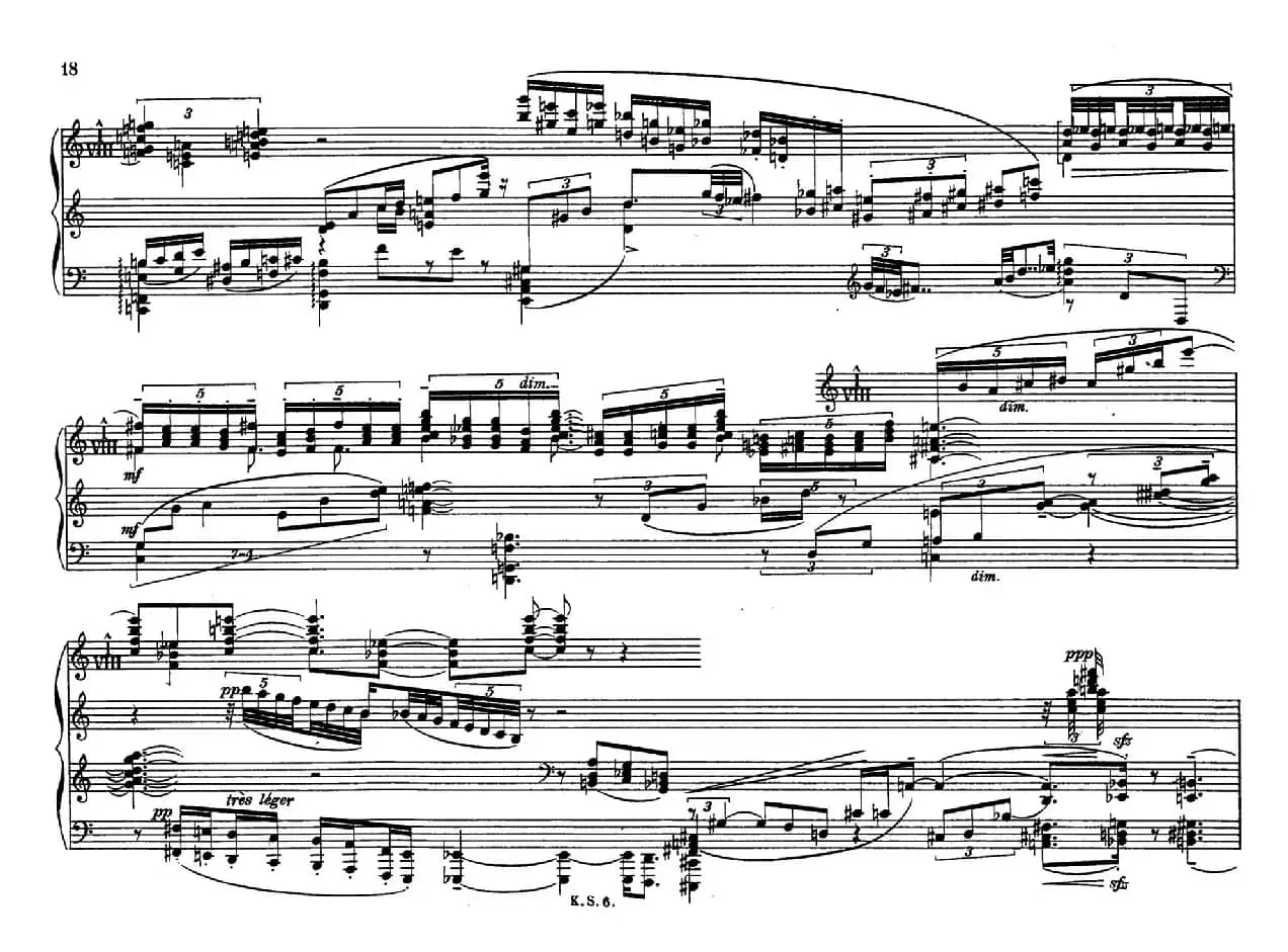 Piano Sonata No.2（第二钢琴奏鸣曲）（P3——22）