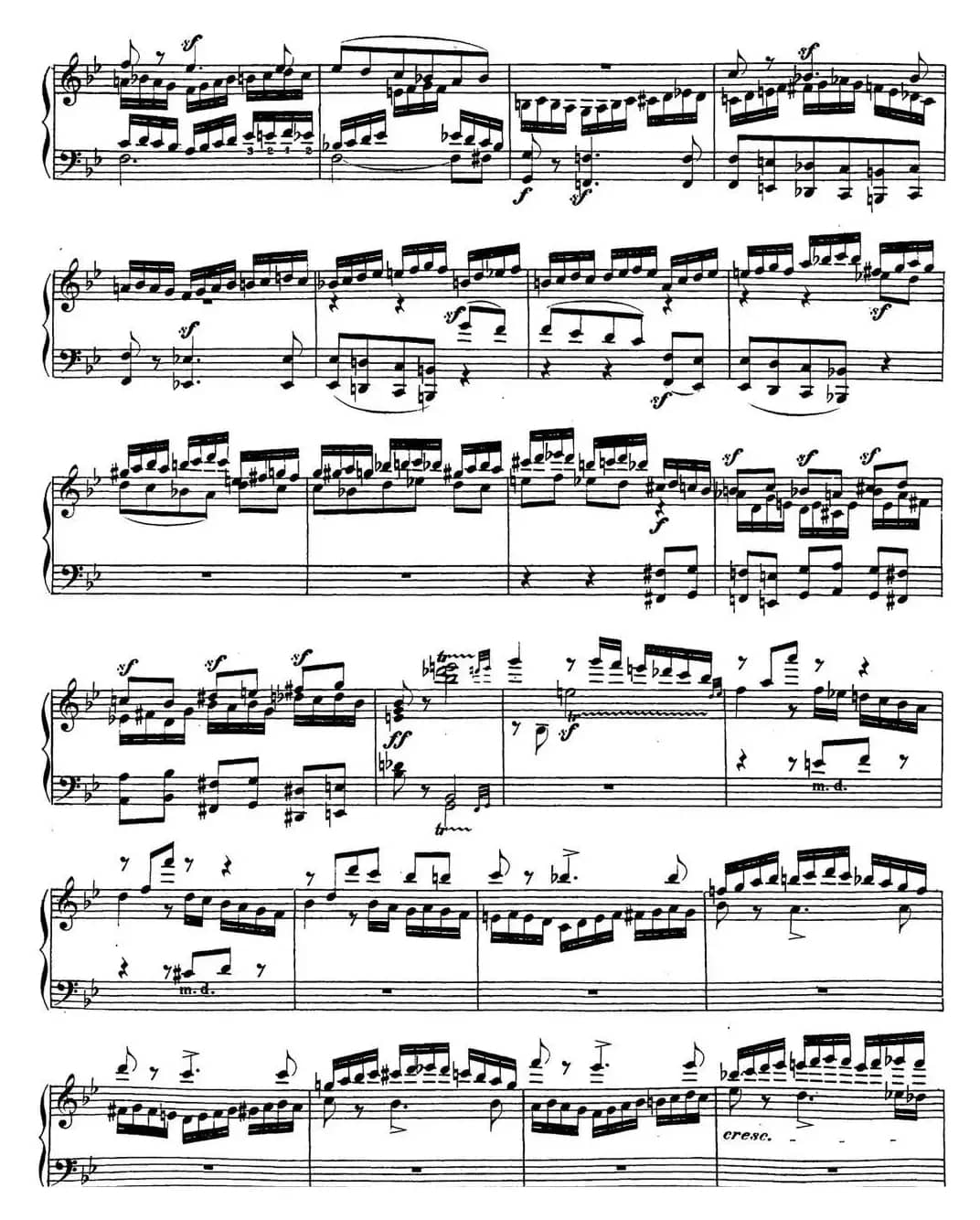 贝多芬钢琴奏鸣曲29 钢琴（锥子键琴）降B大调 Op.106 B-flat major