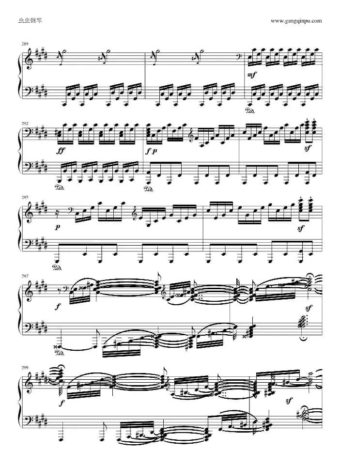 月光奏鸣曲（1，2，3乐章）