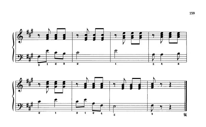 110首中国民歌钢琴小曲集：江西小调