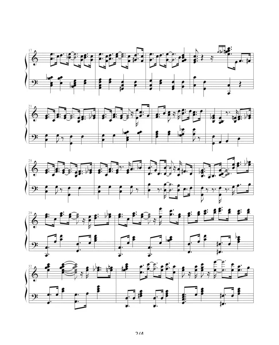 卖艺人（MCV制谱版）