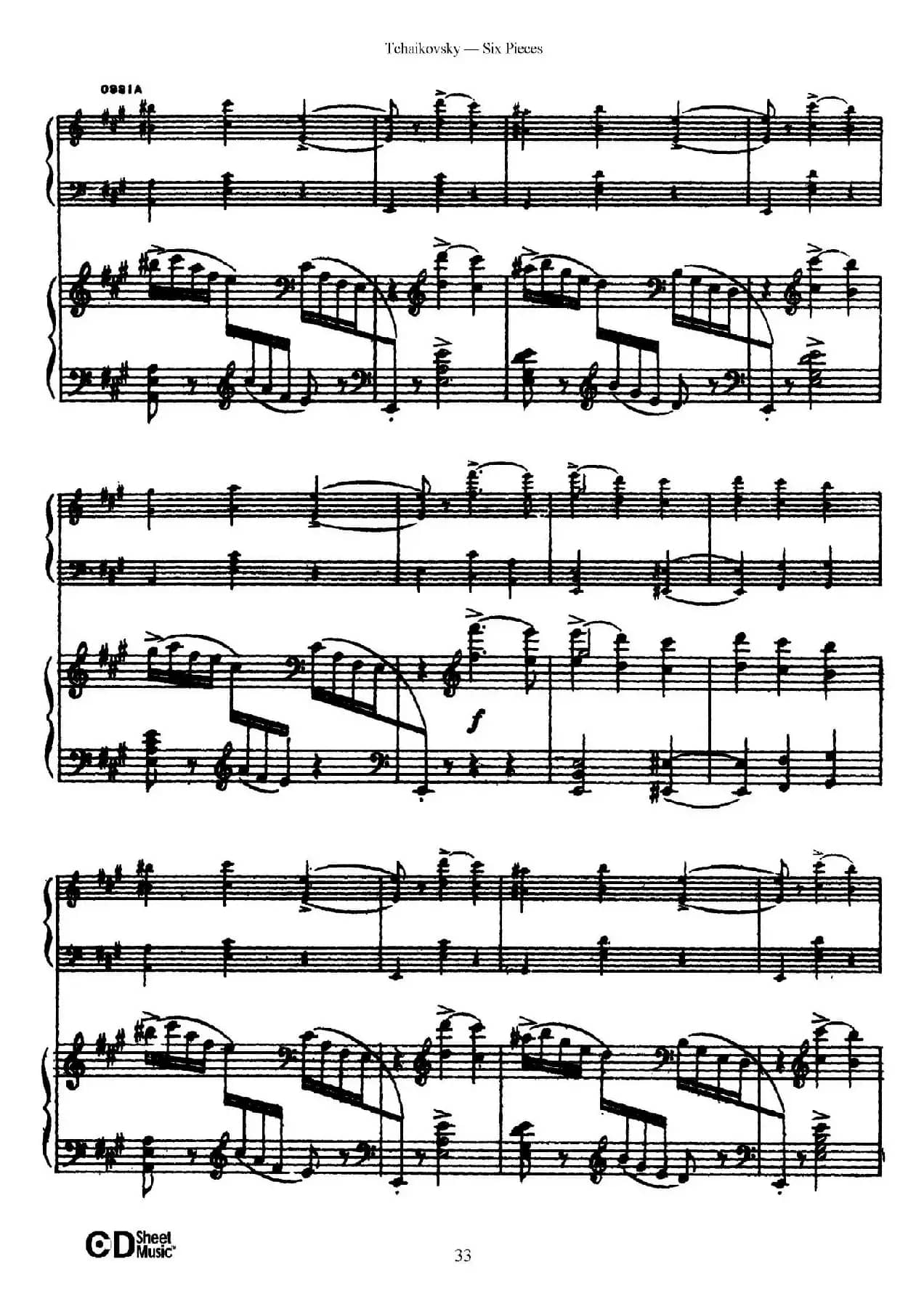 Six Pieces Op.51(6首小品·4b)