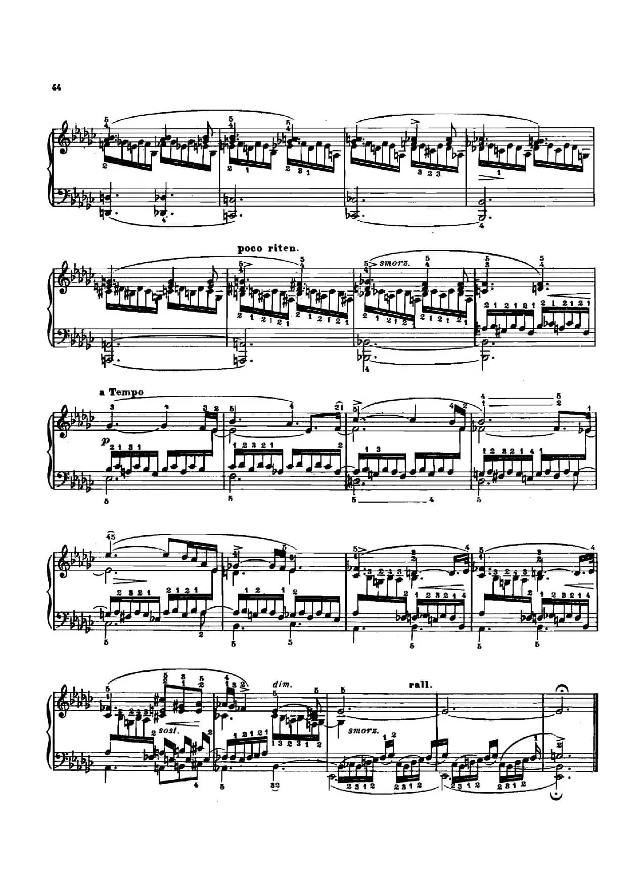12 Etudes Op.10 柯尔托教学版（12首练习曲·6）