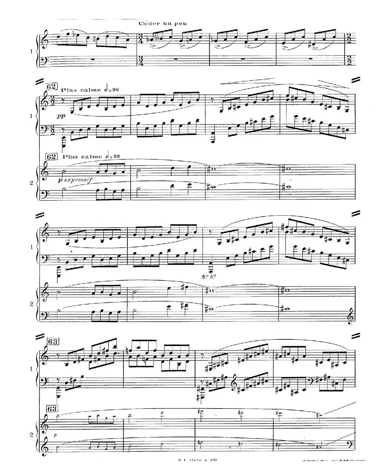 Concerto for 2 Pianos in d Minor（d小调双钢琴协奏曲· 第三乐章）