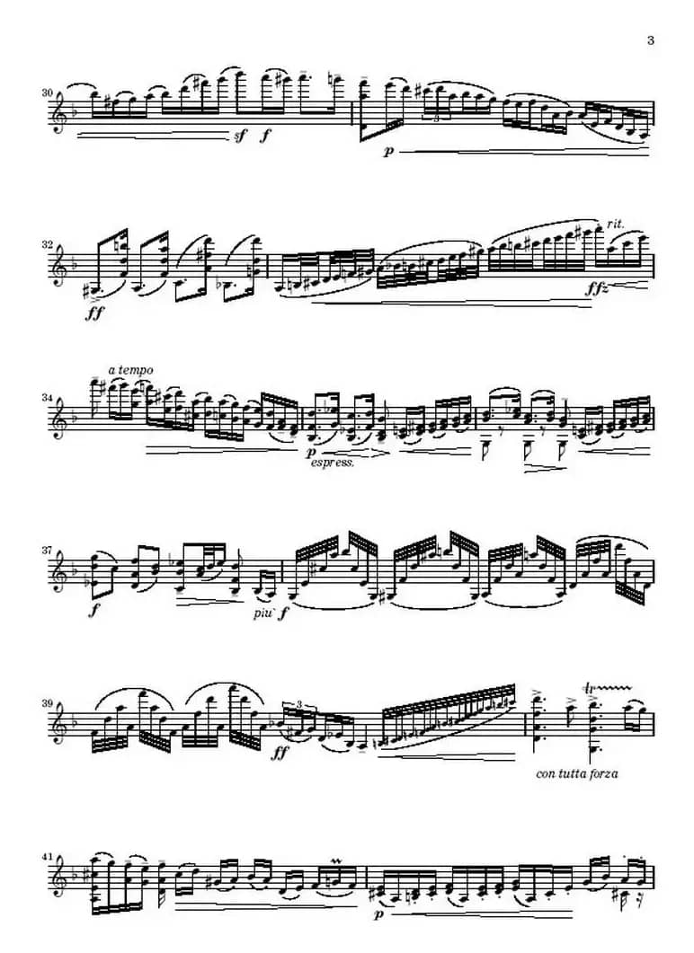 Vier Sonaten fur Violine allein