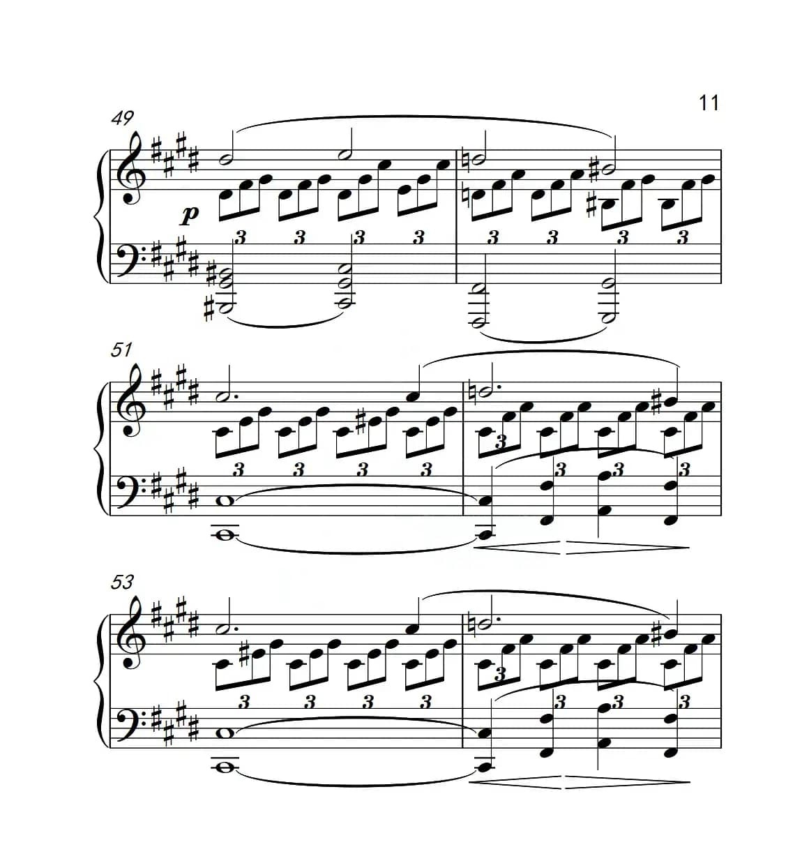 第六级 奏鸣曲（中国音乐学院钢琴考级作品1~6级）