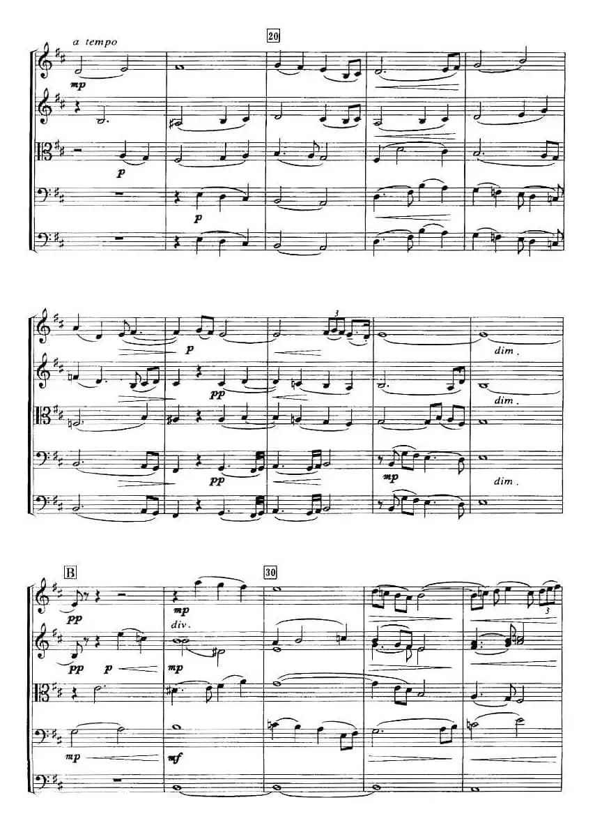 祭（献给为民族解放而献身的烈士们、弦乐合奏）