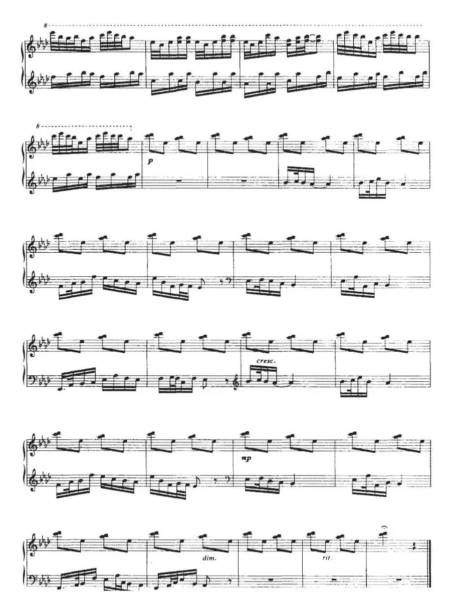 《雪乡行》钢琴组曲：一、雪