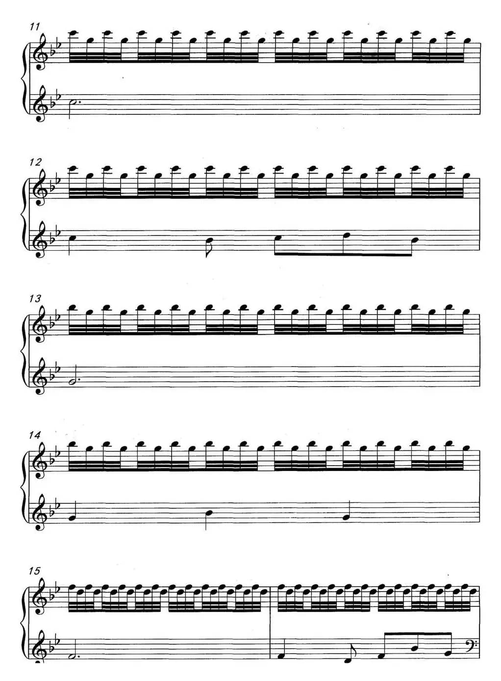 风吹竹叶响叮当