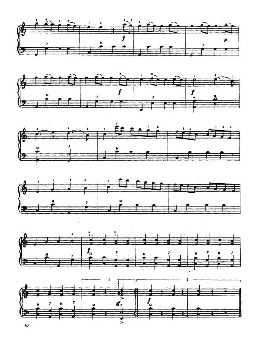 交响曲第四十号（片断）