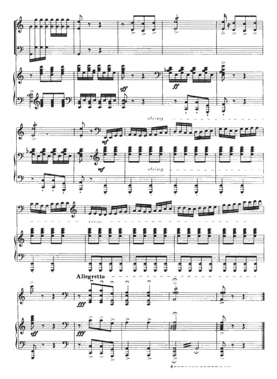 大提琴变奏曲（大提琴+钢琴伴奏）