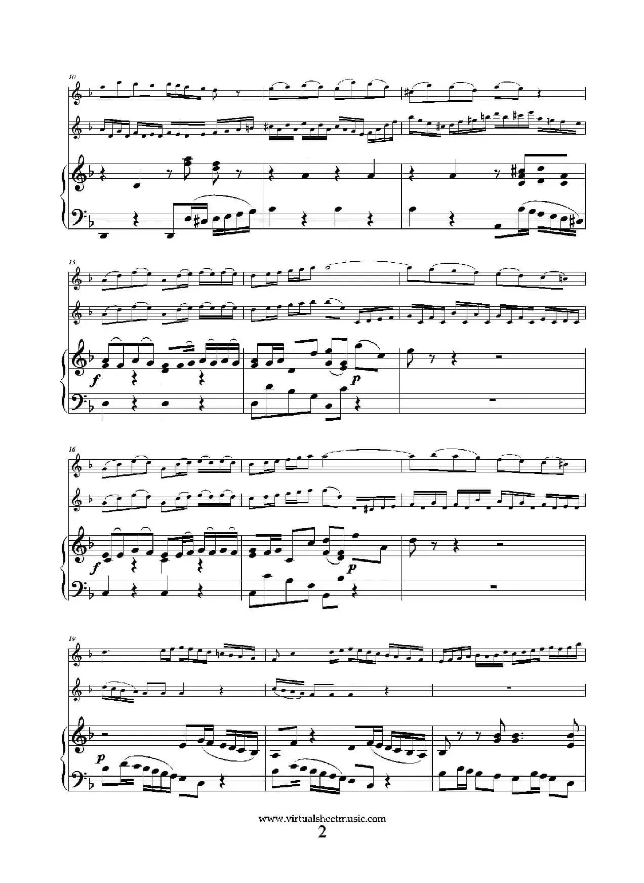 Concerto in D minor（双簧管+小提琴+钢琴伴奏）