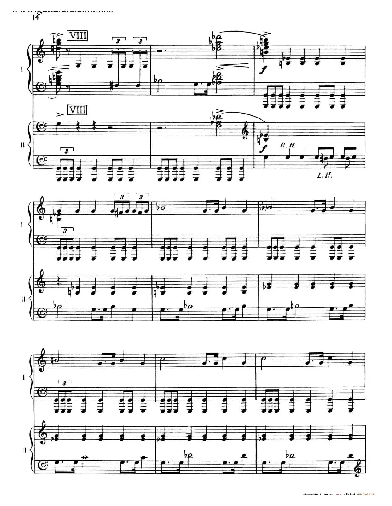 The Planets Op.32（双钢琴）（行星·第一乐章 火星—战争使者）