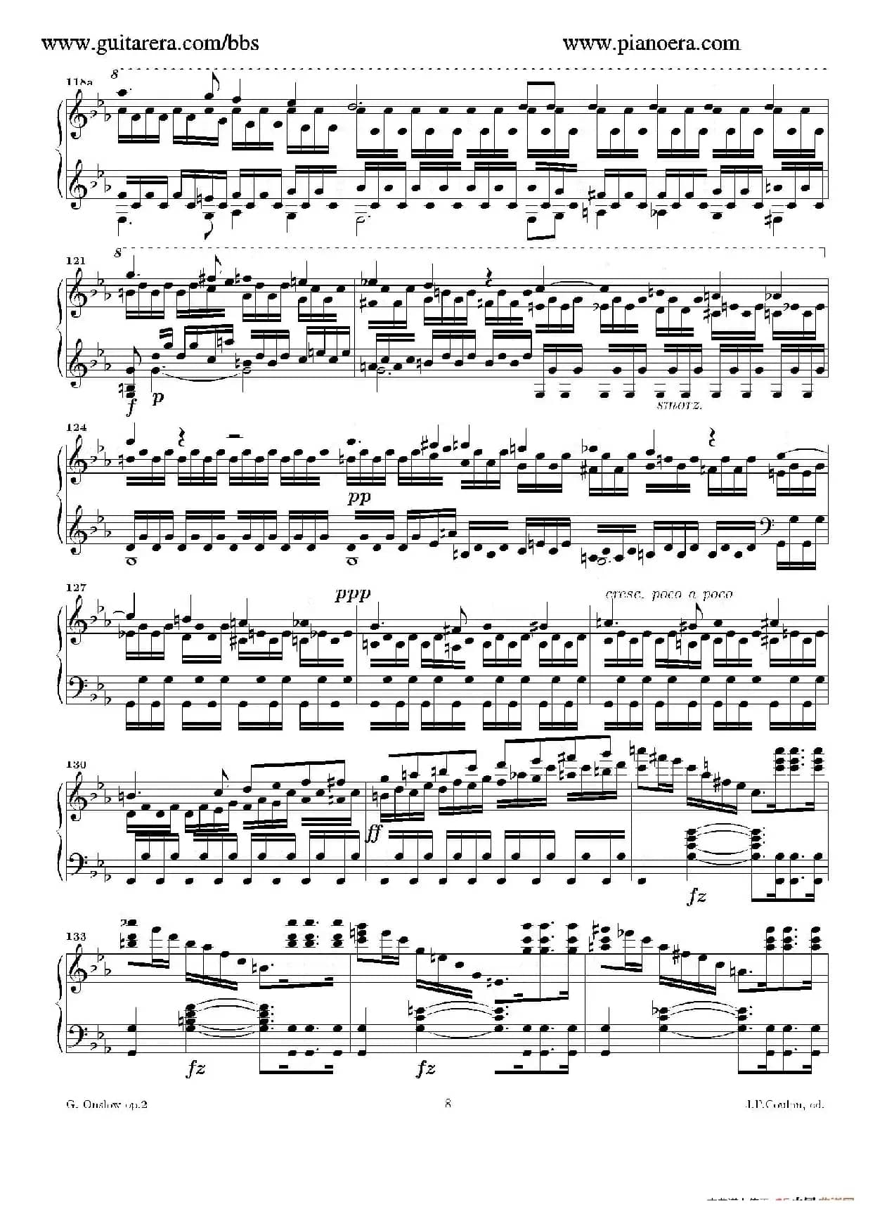 Grande Piano Sonata in c Minor Op.2(c小调华丽钢琴奏鸣曲·第一乐章)