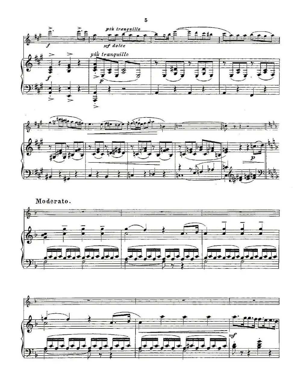 Opern-Transcriptionen.Op.45-3（长笛+钢琴伴奏）