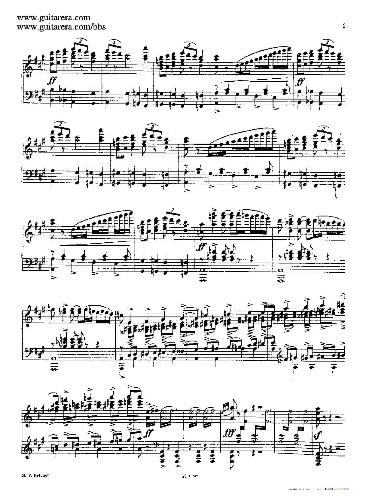 波罗维茨舞曲 （根据歌剧《伊戈尔王子》同名女声合唱改编）