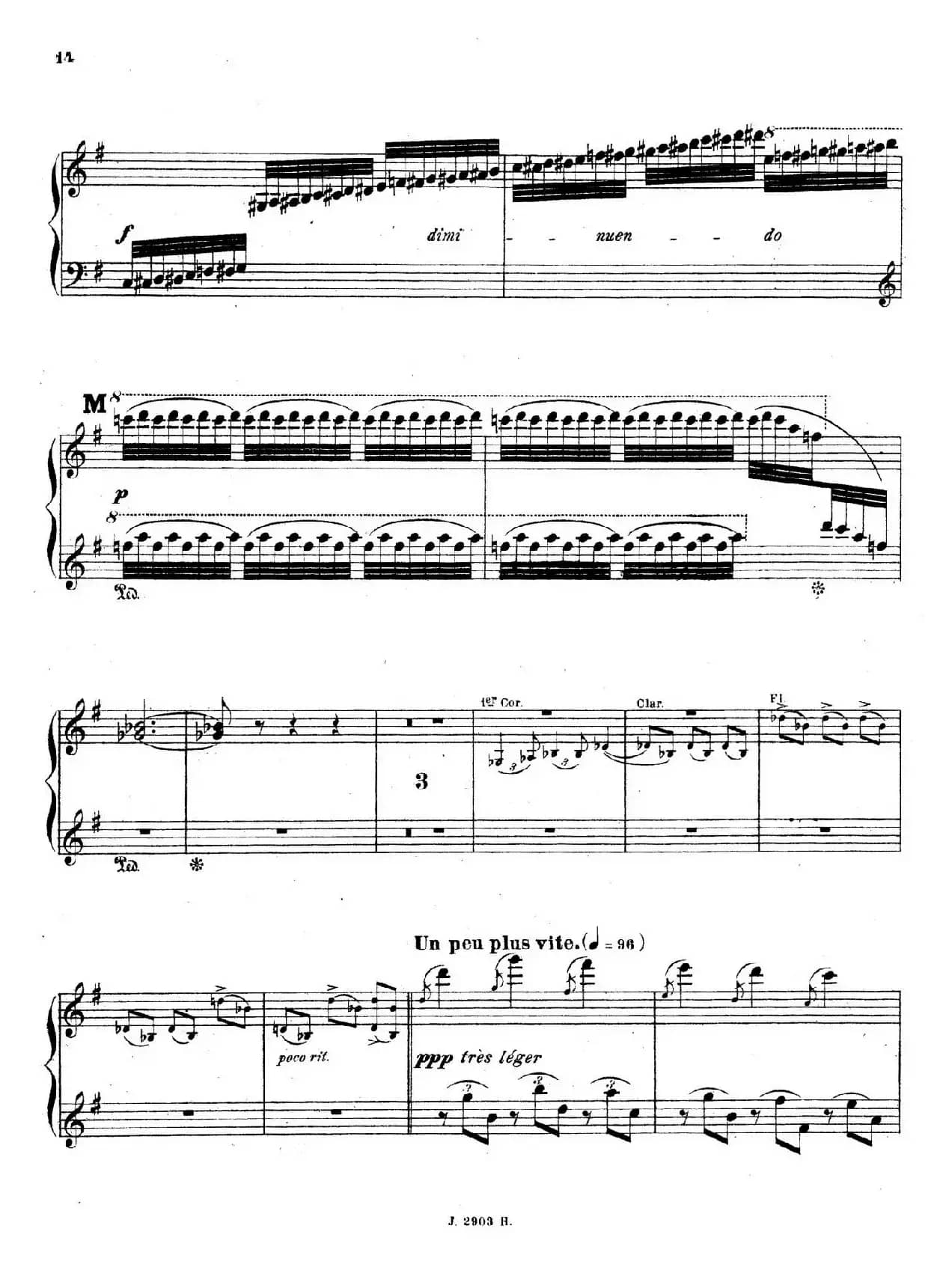 Symphony on a French Mountain Air Op.25（法国山歌交响曲·钢琴独奏·Ⅰ）