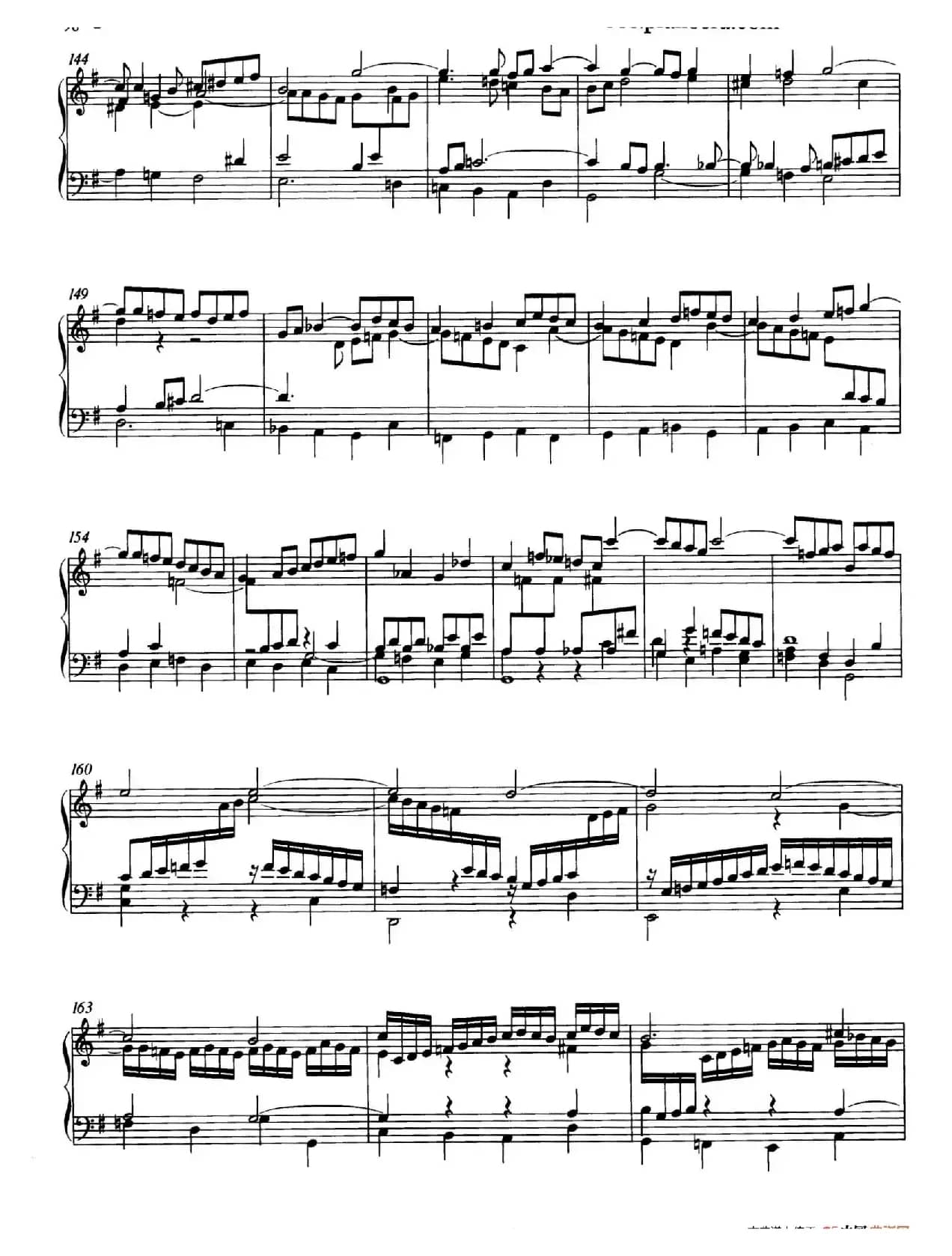 Prelude and Fugue in e Minor BWV 548（e小调前奏曲与赋格）