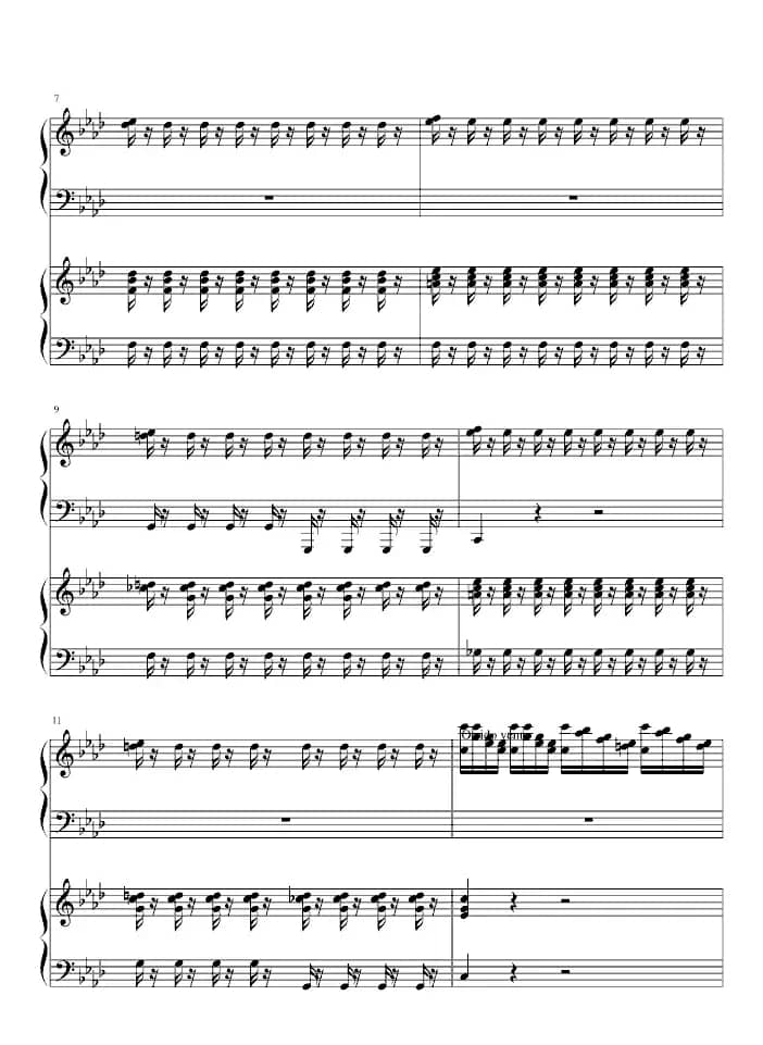 Four Seasons - Winter（四季之冬）（双钢琴）