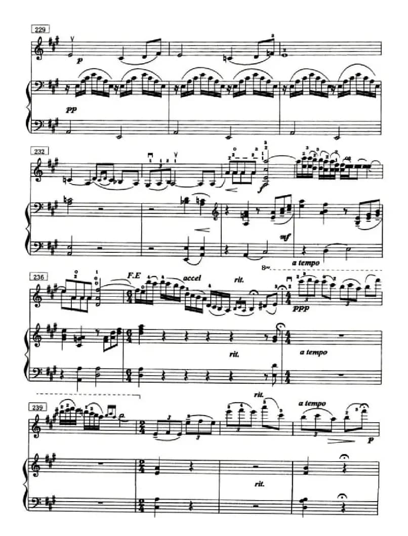 鼓声（小提琴+钢琴）