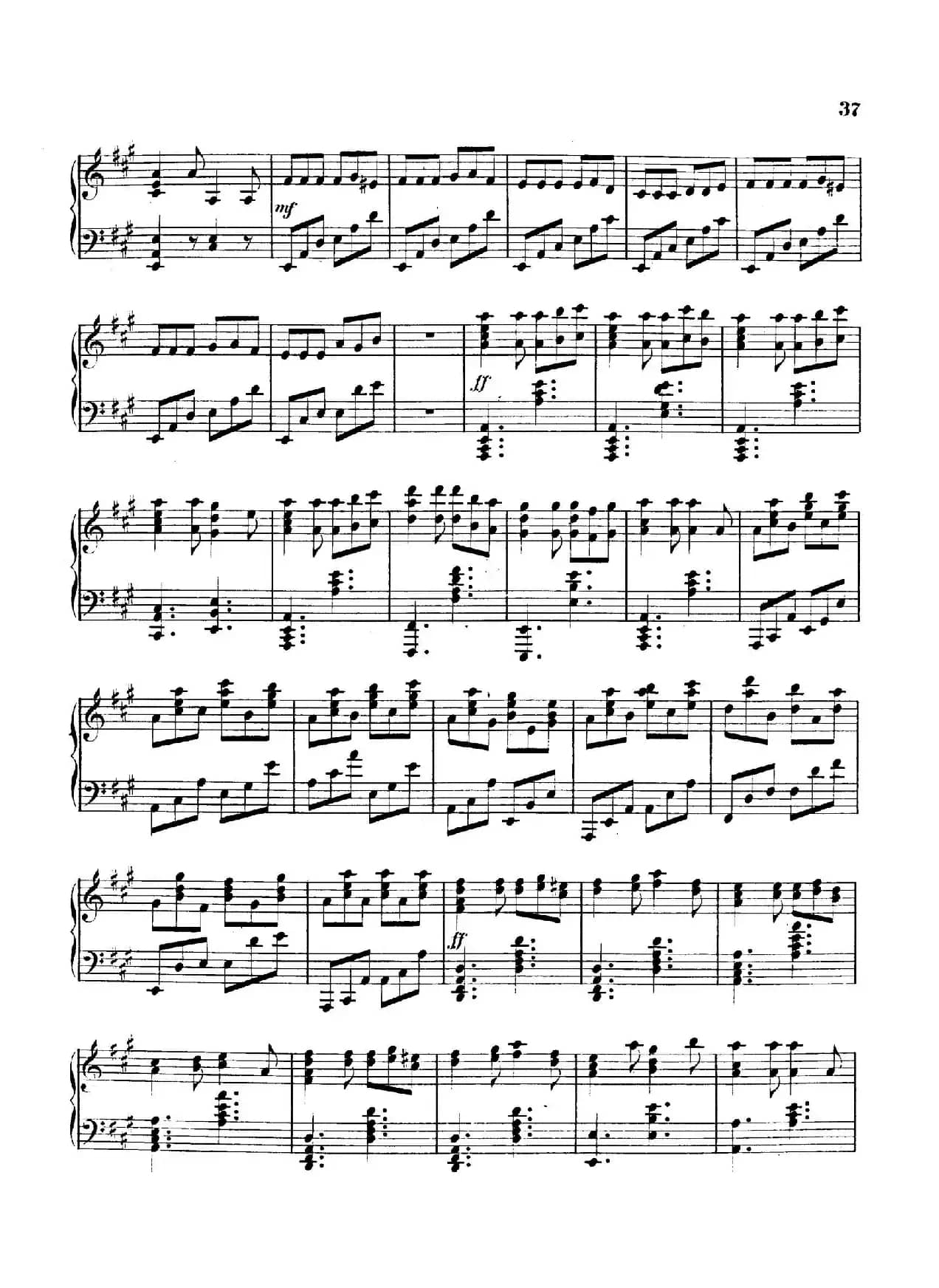 Variations on Yankee Doodle from Miscellenies Op.93（扬基嘟得主题变奏曲）