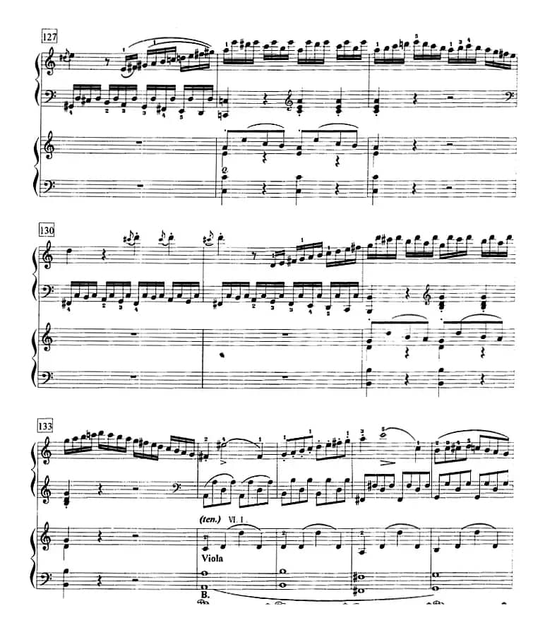 钢琴教程第八级 大型乐曲（C大调第一钢琴协奏曲 Op.15 第一乐章）