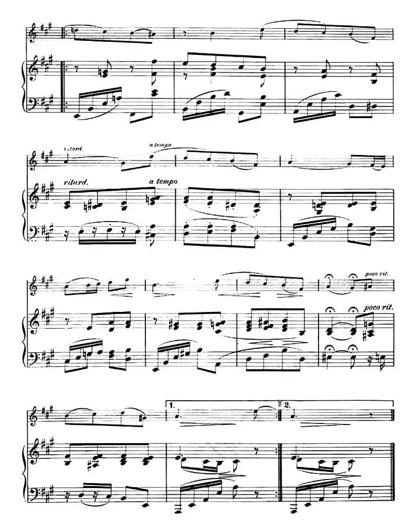 纪念（小提琴+钢琴伴奏）