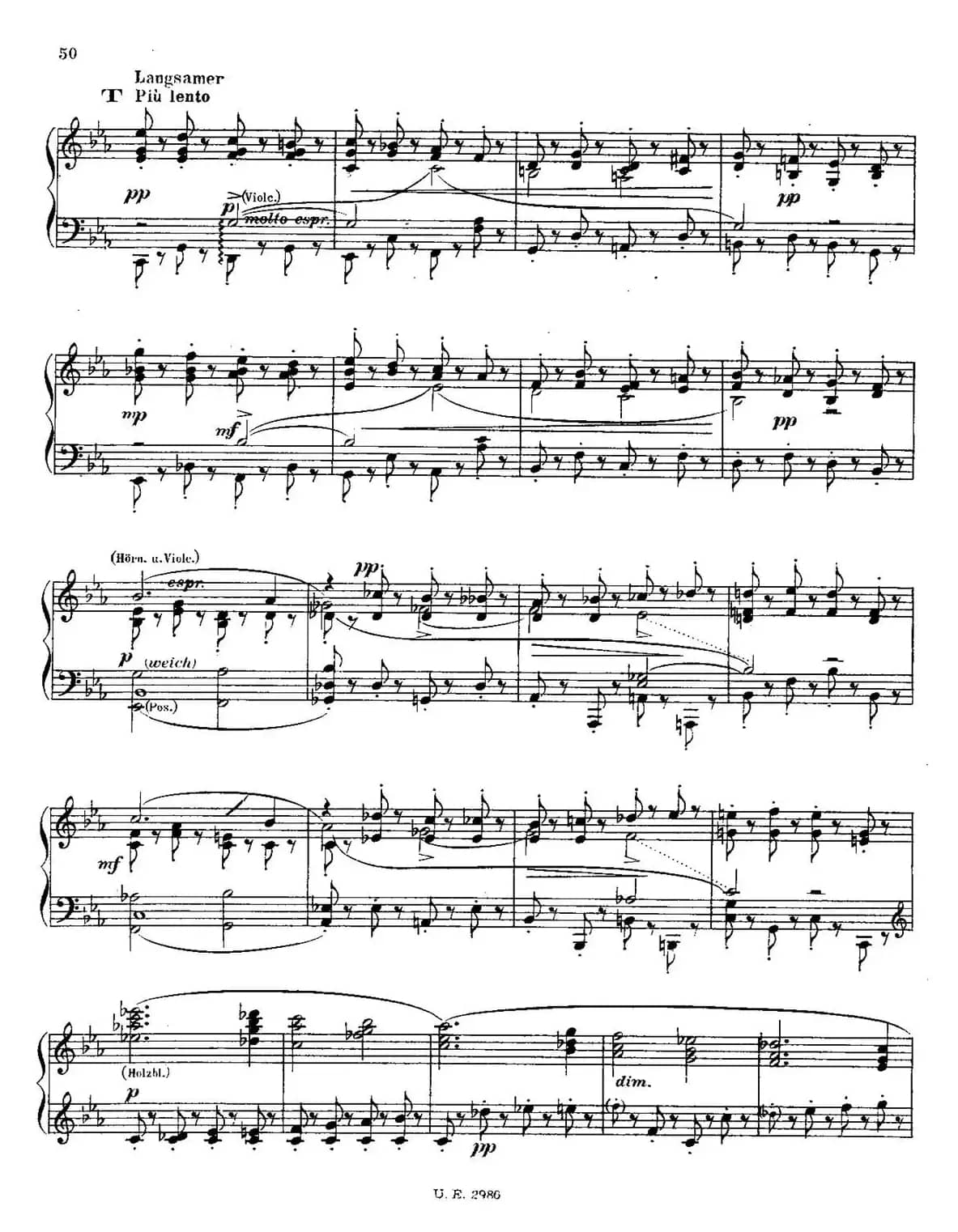 Symphony No.3 in d Minor - Solo Piano（d小调第三交响曲·钢琴独奏版·Ⅳ）