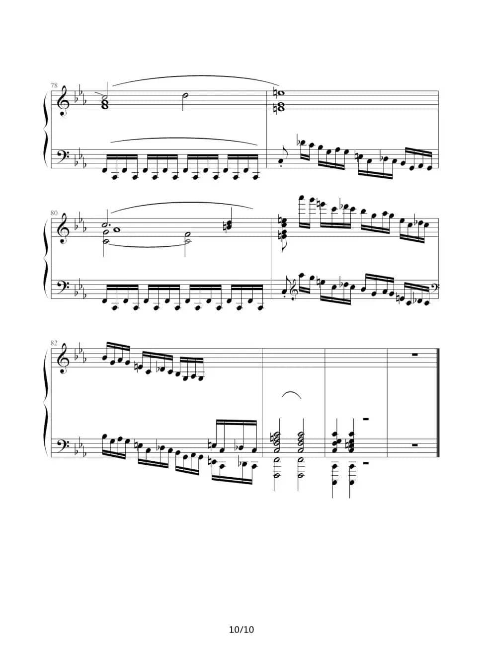 革命练习曲（Chopin.肖邦 练习曲 Op.10 No.12）