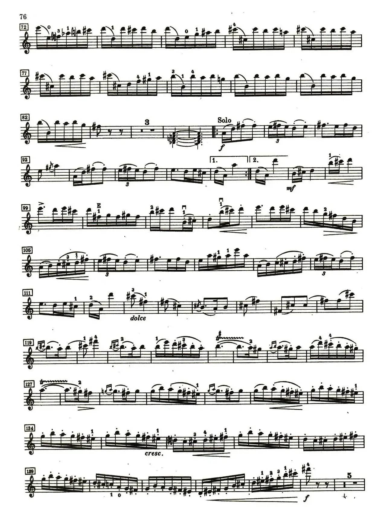 D小调小提琴协奏曲