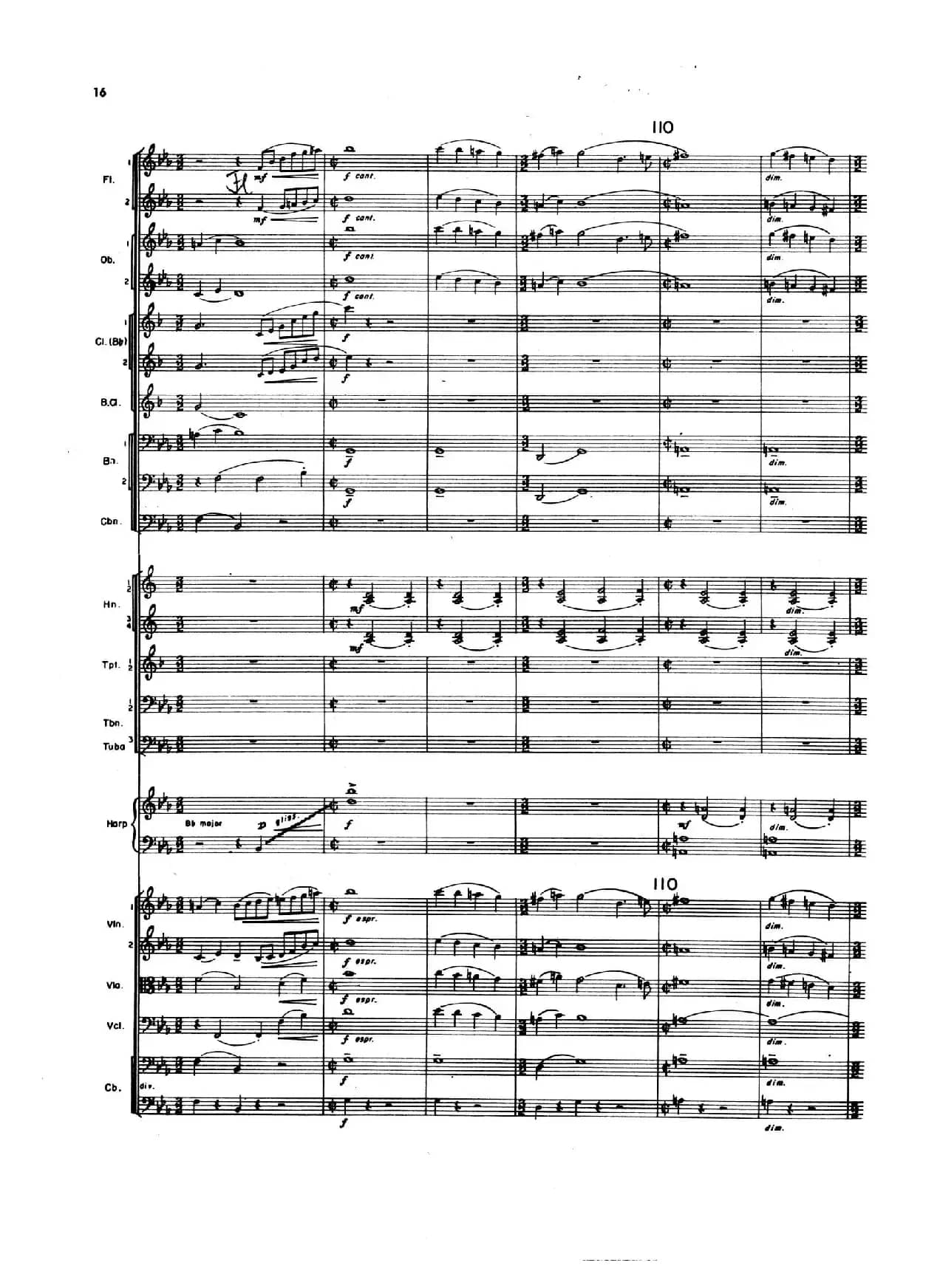 OVERTURE TO CANDIDE（《坎迪德》序曲）（交响乐总谱）