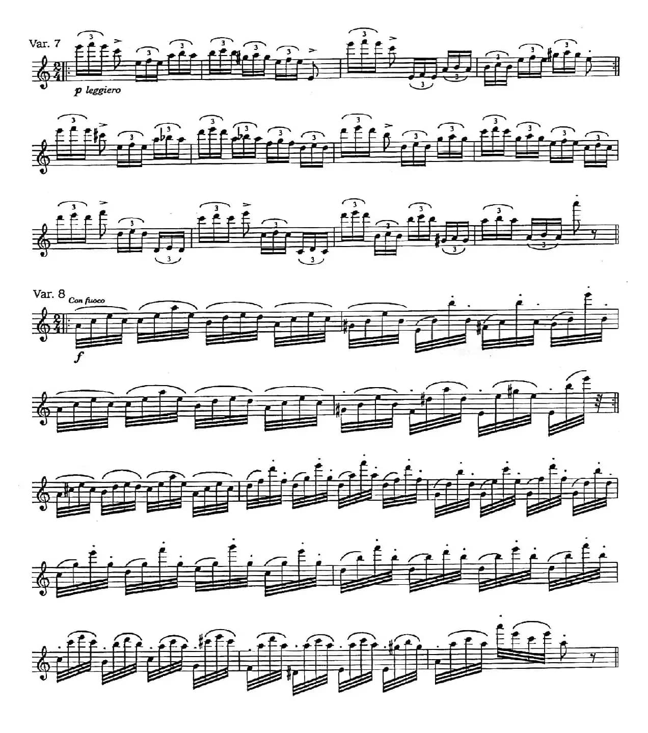 Caprice，Op.1，No.24（帕格尼尼第24首随想曲）
