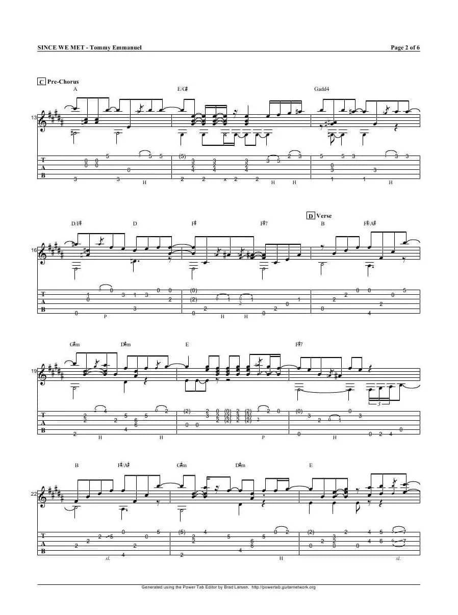 tommy emmanuel：since we met（指弹吉它）