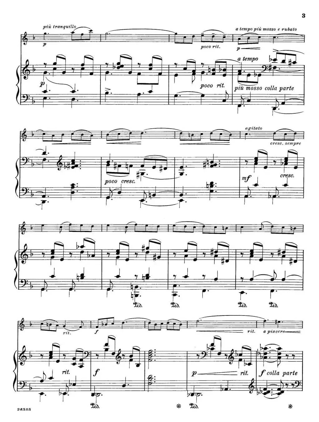 In a Gondola（小提琴+钢琴伴奏）