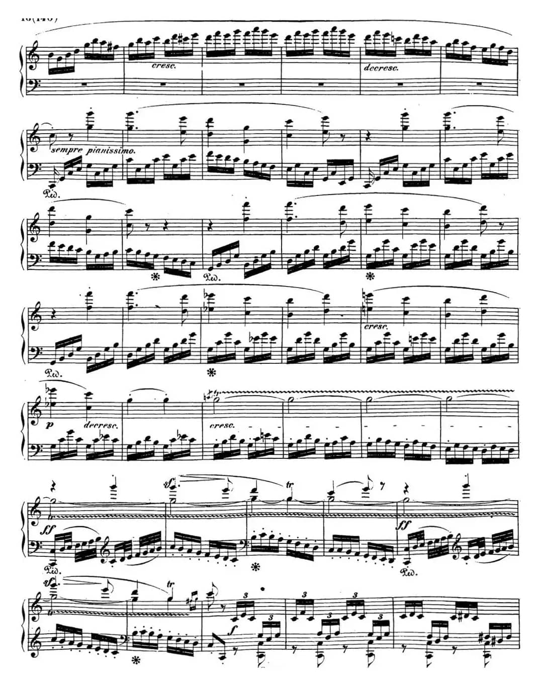 贝多芬钢琴奏鸣曲21 黎明（华尔斯坦） C大调 Op.53 C major