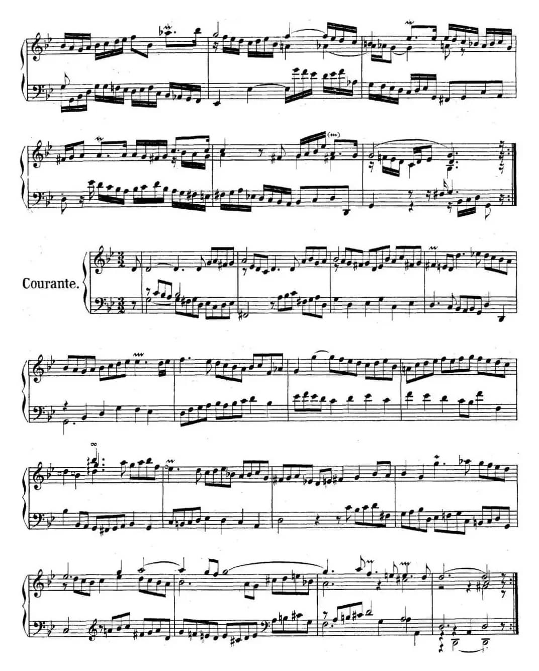 英国组曲No.3 巴赫 g小调 3rd Suite BWV 808