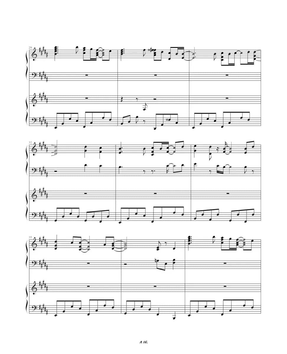 君が望む永远（四手联弹）