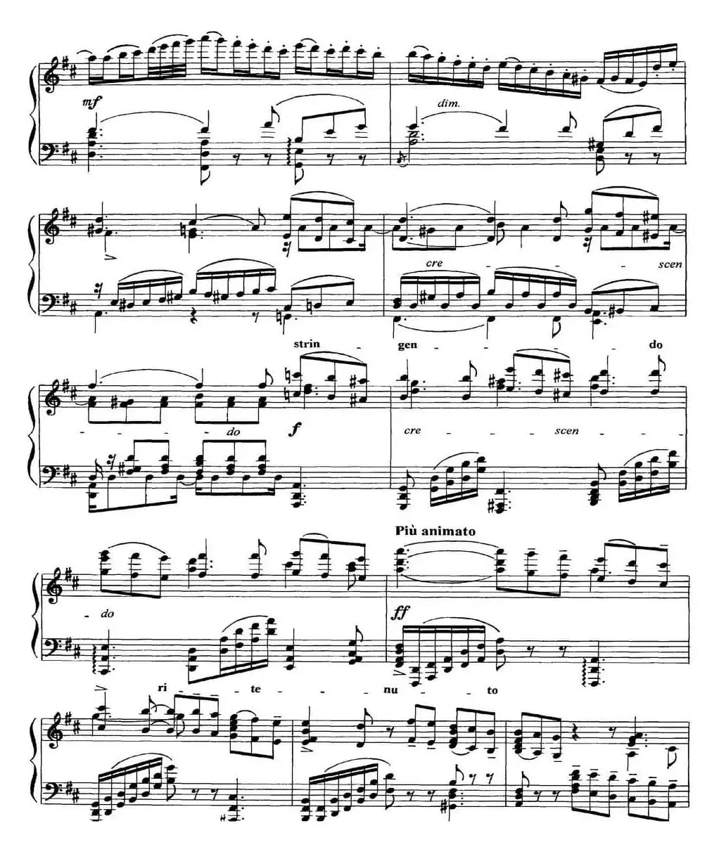 柴可夫斯基18首钢琴小品Op.72（5.Meditation）