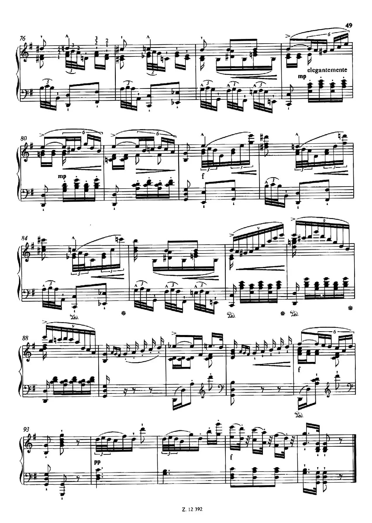 Soirées Musicales S.424（《音乐晚会（全12首）》第5首）